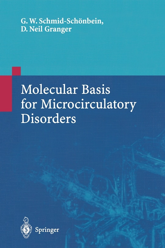 Couverture_Molecular Basis for Microcirculatory Disorders