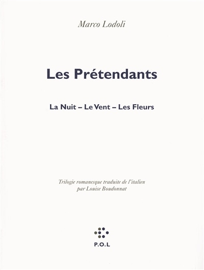 Front cover_Les prétendants