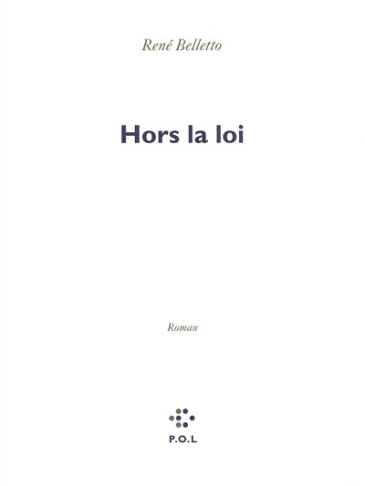 Front cover_Hors la loi