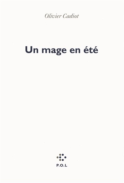 Front cover_Un mage en été