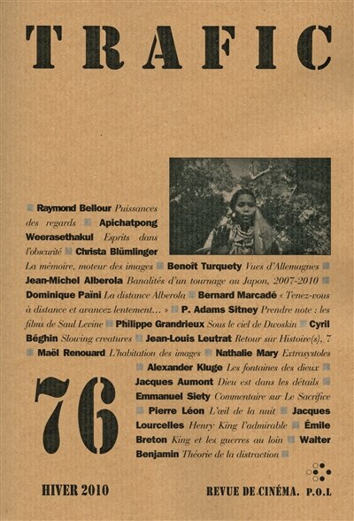 Couverture_Trafic, n°76