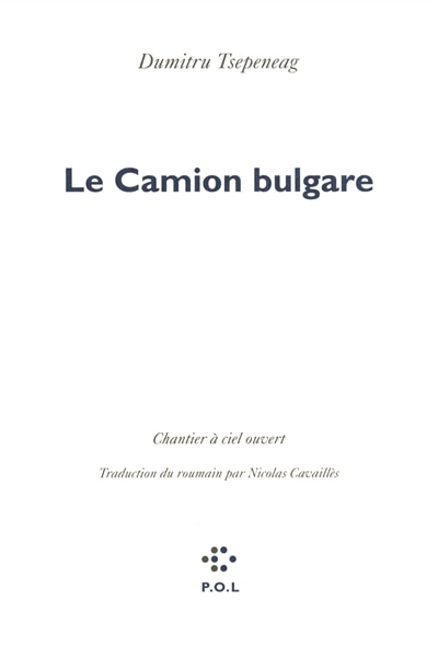 Front cover_Le camion bulgare