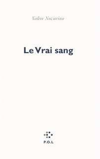 Front cover_Le vrai sang