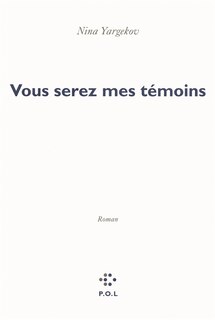 Front cover_Vous serez mes t&eacute;moins