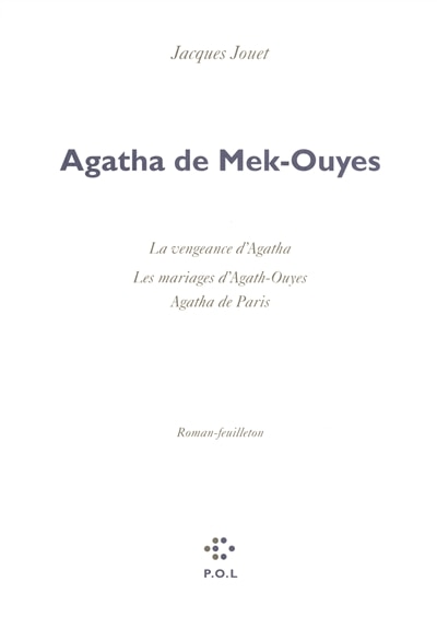 Couverture_Agatha de Mek-Ouyes : roman feuilleton