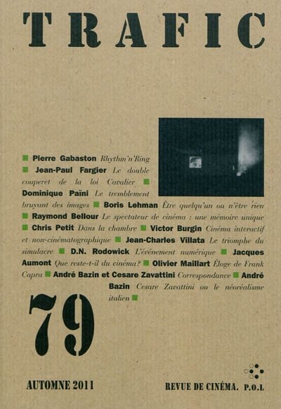 Couverture_Trafic, n°79