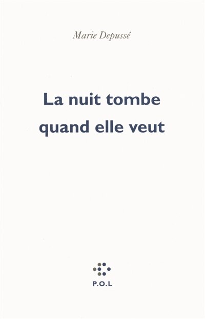 Front cover_La nuit tombe quand elle veut