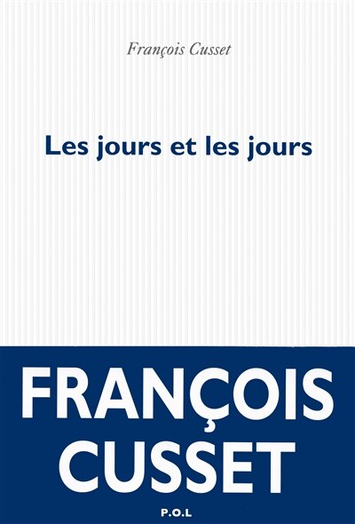 Front cover_Les jours et les jours