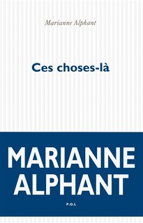 Front cover_Ces choses-là