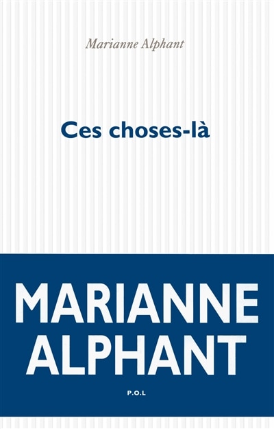 Front cover_Ces choses-là