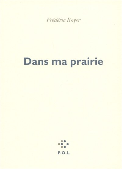 Front cover_Dans ma prairie