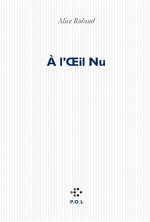 Front cover_A l'Oeil nu