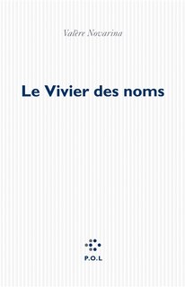 Front cover_Le vivier des noms
