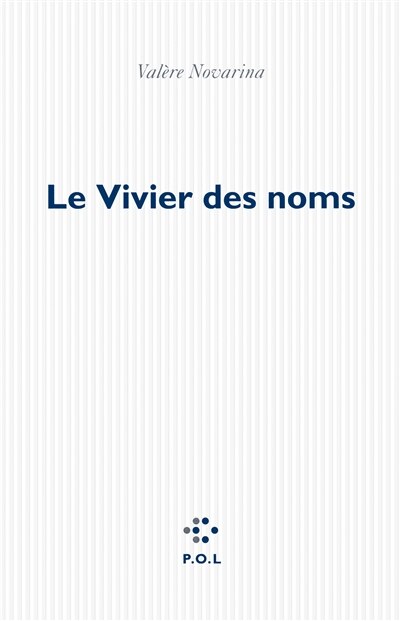 Front cover_Le vivier des noms