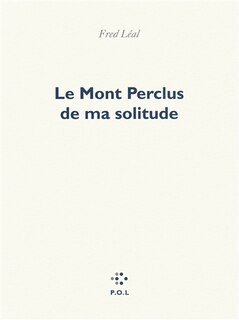 Front cover_Le mont perclus de ma solitude