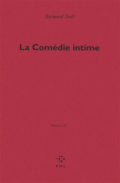 Couverture_La comédie intime