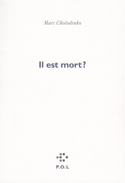 Front cover_Il est mort ?