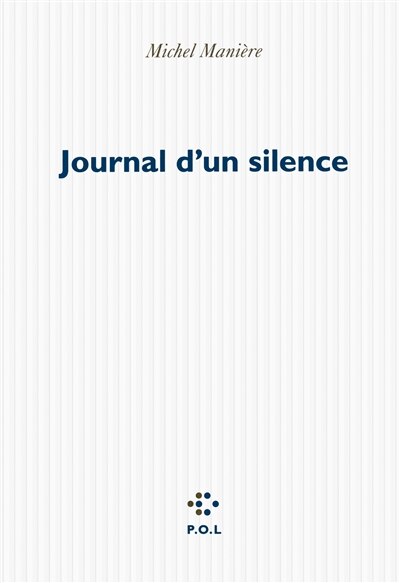 Couverture_Journal d'un silence