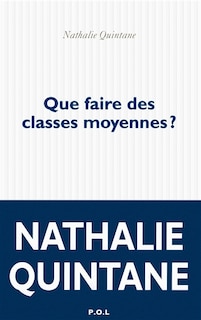 Front cover_Que faire des classes moyennes ?