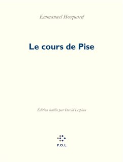 Front cover_Le cours de Pise
