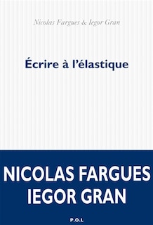 Front cover_Ecrire à l'élastique