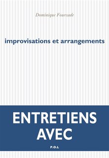 Front cover_Improvisations et arrangements