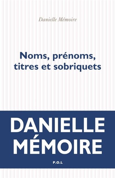 Front cover_Noms, prénoms, titres et sobriquets