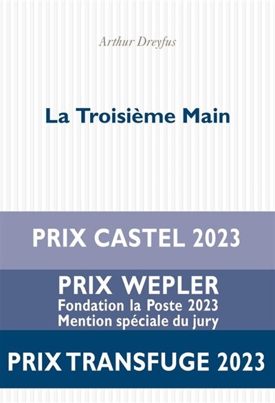 Front cover_LA TROISIÈME MAIN