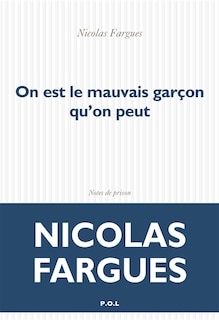Front cover_On est le mauvais garçon qu'on peut