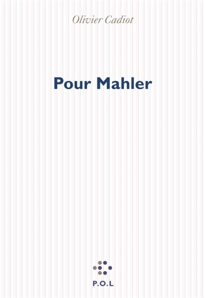 Front cover_Pour Mahler