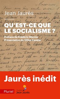 Front cover_Qu'est-ce que le socialisme ?