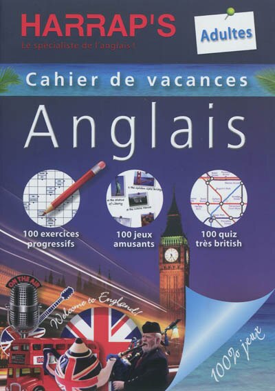 Front cover_Cahier de vacances anglais Harrap's