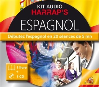 Couverture_Débutez l'espagnol en 20 séances Kit audio Harrap's