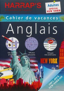 Front cover_Cahier de vacances anglais Harrap's, adultes