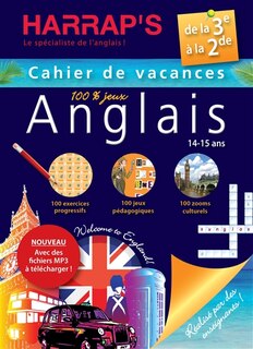 Couverture_Cahier de vacances anglais Harrap's