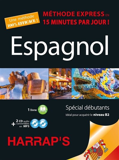 Harrap's Méthode express espagnol 2 CD + livre