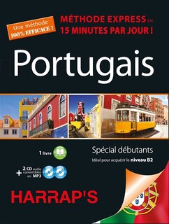 Couverture_Harrap's Méthode express portugais 2 CD + livre