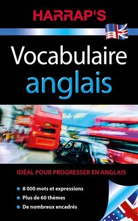 Front cover_Harrap's Vocabulaire d'anglais 2017