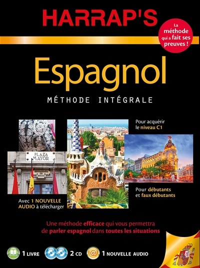 Front cover_HARRAP'S MÉTHODE INTÉGRALE ESPAGNOL 2 CD + LIVRE