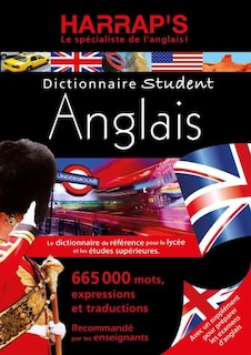 Front cover_HARRAP'S DICTIONNAIRE STUDENT ANGLAIS-FRANÇAIS