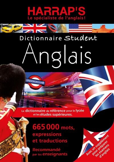 Front cover_HARRAP'S DICTIONNAIRE STUDENT ANGLAIS-FRANÇAIS