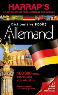 Harrap's dictionnaire poche allemand: 160.000 mots, expressions et traductions