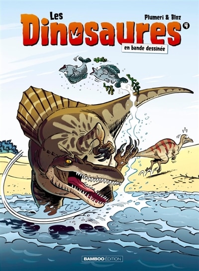 Front cover_Les dinosaures en bande dessinée, Vol. 4
