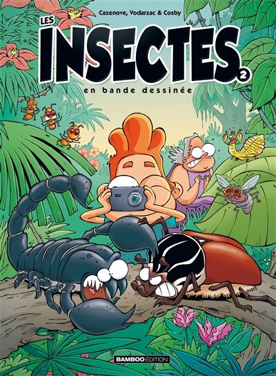 Front cover_Les insectes en bande dessinée, Vol. 2