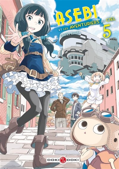 Front cover_Asebi et les aventuriers du ciel, Vol. 5