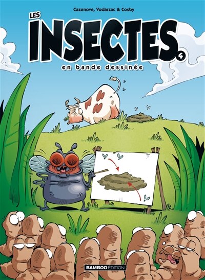 Couverture_Les insectes en bande dessinée, Vol. 4