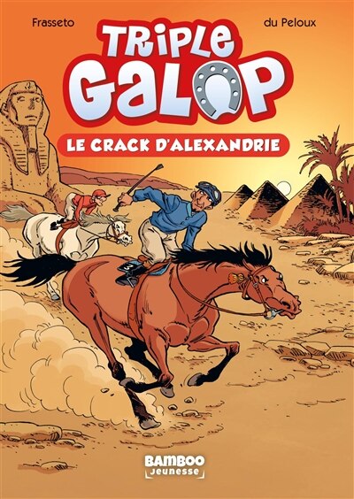 Front cover_Triple galop t02 -le crack d'alexandrie