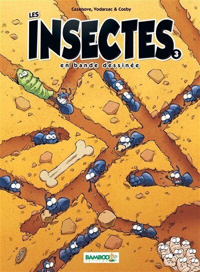 Couverture_Les insectes en bande dessin&eacute;e, Vol. 3