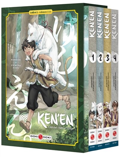 Couverture_Ken'en Coff. T1-t4 -comme Chien Et Singe