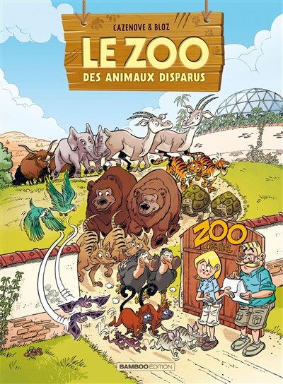 Couverture_Zoo Des Animaux Disparus T02 -le
